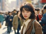 1984年　ストリートスナップ　東京都　清瀬市　#ストリートスナップ　#AI美女　　