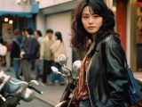 1983年　ストリートスナップ　熊本県　玉名市　#ストリートスナップ　#AI美女　　