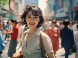 1983年　ストリートスナップ　静岡県　湖西市　#ストリートスナップ　#AI美女　　