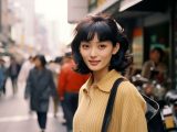 1984年　ストリートスナップ　沖縄県　那覇市　#ストリートスナップ　#AI美女　　