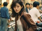 1981年　ストリートスナップ　茨城県　筑西市　#ストリートスナップ　#AI美女　　