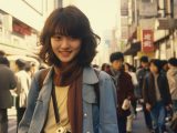 1988年　ストリートスナップ　栃木県　下野市　#ストリートスナップ　#AI美女　　